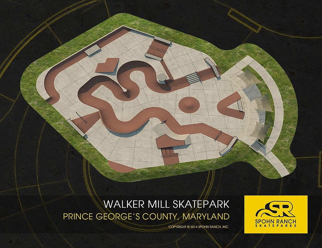 Walker Mill skatepark